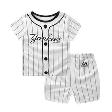 Load image into Gallery viewer, Striped Baby Boy Clothes Summer