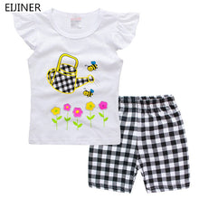 Load image into Gallery viewer, 2-7Y Cute Girl Clothes Set Summer 2019
